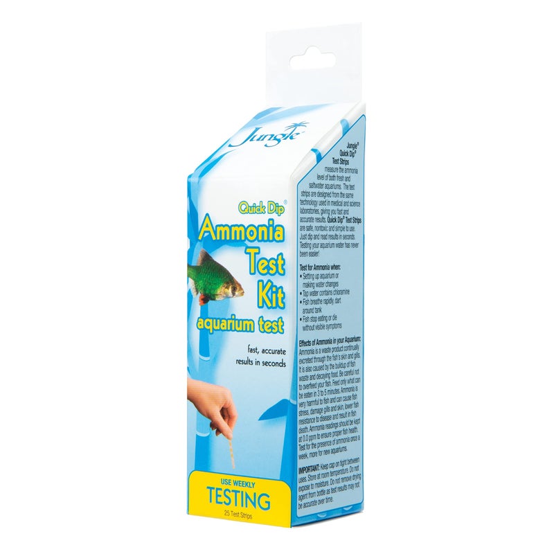 Jungle TK301W Quick Dip Ammonia Test Strips, 25-Pack - Image 3
